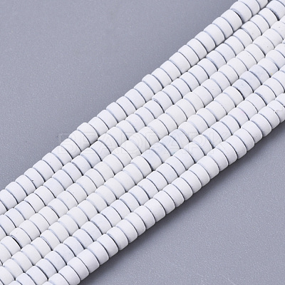 Spray Painted Non-magnetic Synthetic Hematite Beads Strands G-R468-03A-13-1