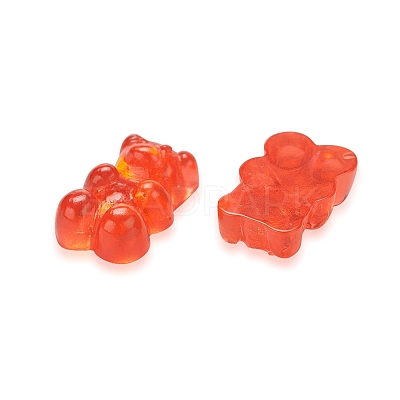 40Pcs 8 Colors Resin Cabochons CRES-YW0001-02-1