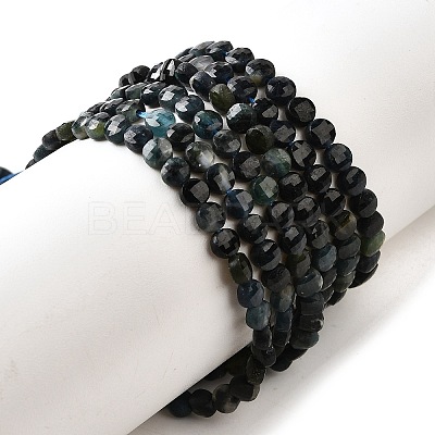 Dyed Natural Tourmaline Beads Strands G-C179-A4mm-03-1