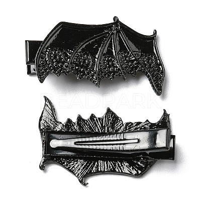 Bat Alloy Alligator Hair Clips PHAR-G008-01EB-1