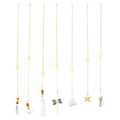 7Pcs 7 Styles Plush Toy AJEW-GO0001-15-1