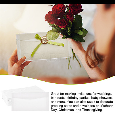 Blank Parchment Paper Envelopes AJEW-WH0038-98A-1