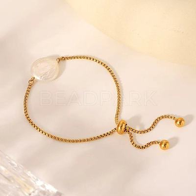 Fashion Stainless Steel Boston Link Chains Slider Bracelets LS-EE0272-1