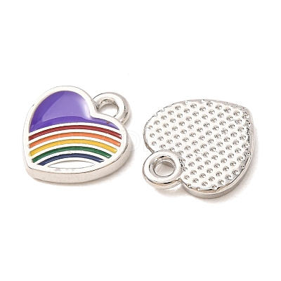 Alloy Enamel Pendants AL-CBA7256-10P-1