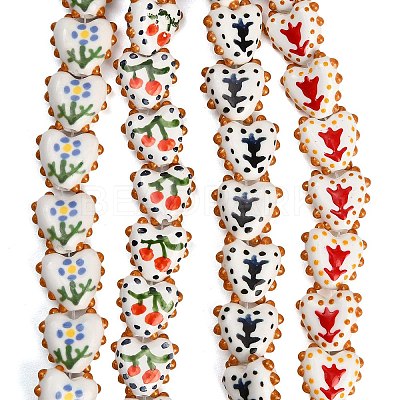 Handmade Porcelain Beads PR-CBAB520-16-1