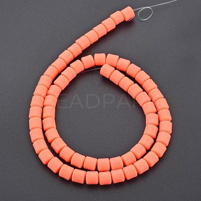 Polymer Clay Bead Strands CLAY-T001-C54-1
