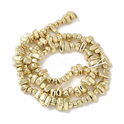 Electroplated Synthetic Non-magnetic Hematite Beads Strands G-I364-B01-G-1