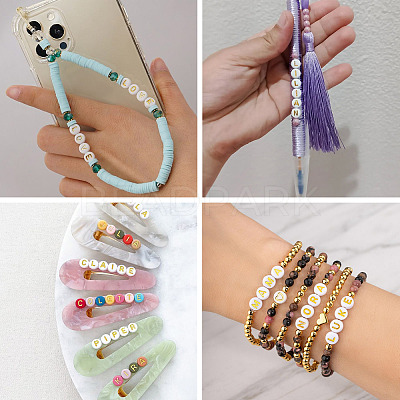 500Pcs Plating Acrylic Beads PACR-TADJ0001-01Y-1