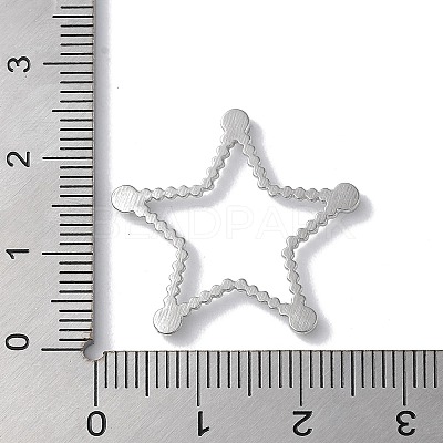 Stainless Steel Color 304 Stainless Steel Rhinestonet Pendants STAS-Q312-02D-P-1