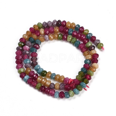 Natural White Jade Beads Strands G-Z069-01D-1