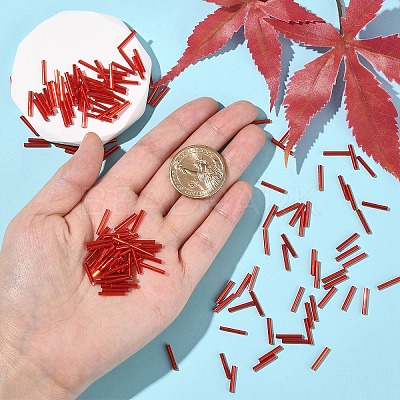 10G Glass Bugle Beads SEED-YW0002-97-1
