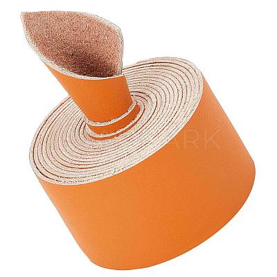 Flat Microfiber Imitation Leather Cord LC-WH0006-07C-05-1