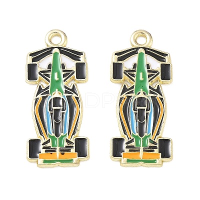 Alloy Enamel Pendants AL-CBA4666-03A-02-1