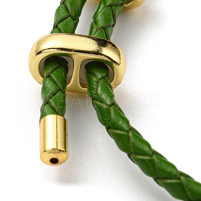Leather Braided Cord Bracelets BJEW-G675-06G-09-1
