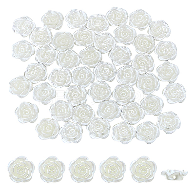 200Pcs ABS Imitation Pearl Beads OACR-DC0001-26-1