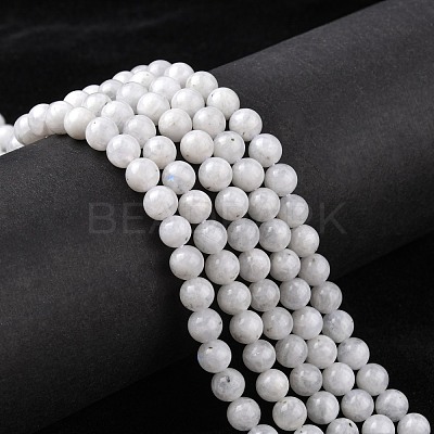 Natural Rainbow Moonstone Beads Strands X-G-C068-6mm-1-1