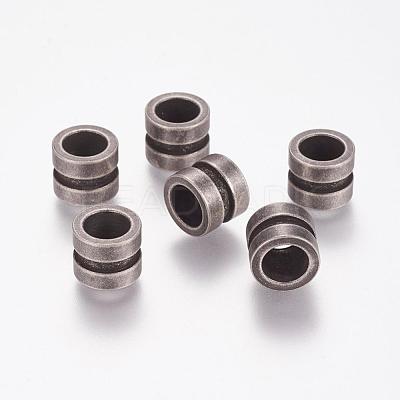 304 Stainless Steel Beads STAS-F123-02AS1-1