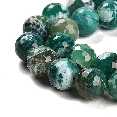 Natural Fire Crackle Agate Beads Strands G-L595-A02-01E-1