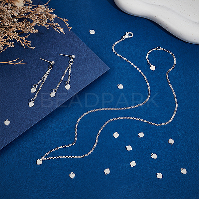 20Pcs 925 Sterling Silver Chain Extender Drop STER-UN0001-60-1