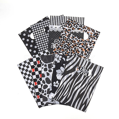 Printed Plastic Bags PE-T003-45x55cm-01-1