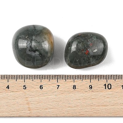 Natural Bloodstone Beads G-G348-01B-35-1