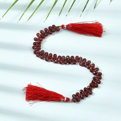 Natural Garnet Beads Strands GG-NH0010-B01-01-1