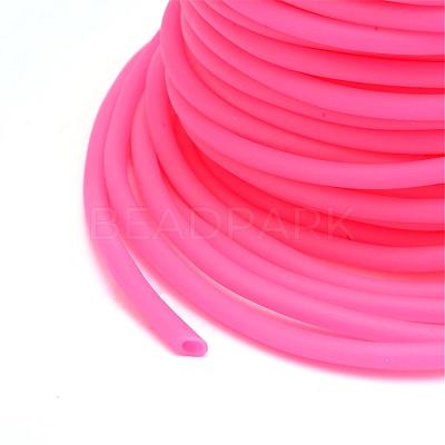 Hollow Pipe PVC Tubular Synthetic Rubber Cord RCOR-R007-2mm-02-1