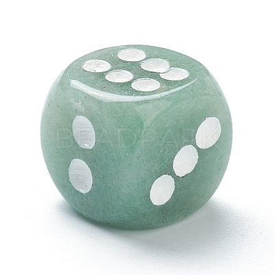 Natural Green Aventurine Cabochons G-M378-02L-1