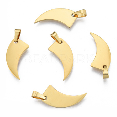 Ion Plating(IP) 201 Stainless Steel Pendants STAS-N098-199LG-1