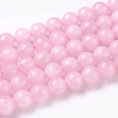 Natural Rose Quartz Beads Strands GSR12mmC034-1