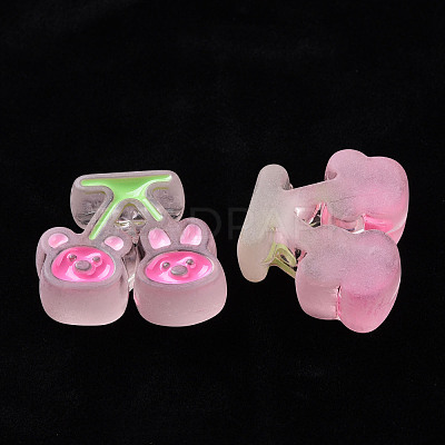 Transparent Acrylic Beads MACR-S374-04B-06-1