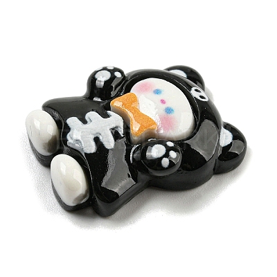 Halloween Theme Opaque Resin Decoden Cabochons RESI-E057-02D-1