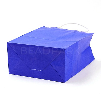 Pure Color Kraft Paper Bags LS-AJEW-G020-B-04-1