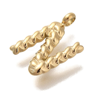 PVD Vacuum Plating 304 Stainless Steel Pendants STAS-S148-28G-N-1