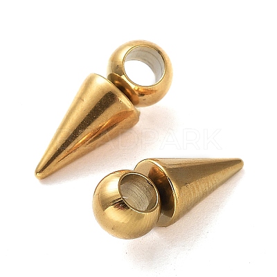 Ion Plating(IP) 304 Stainless Steel Pendants STAS-M323-31G-1