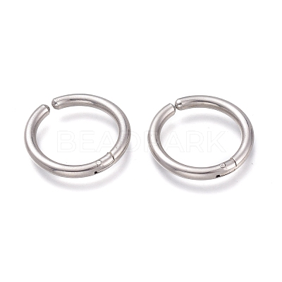 Non-Tarnish 201 Stainless Steel Clip-on Earrings EJEW-L256-04D-P-1