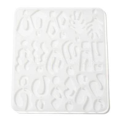 DIY Silicone Irregular Shape Pendant Molds LS-DIY-M047-01A-1