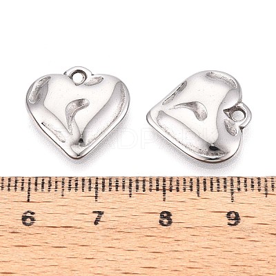 304 Stainless Steel Pendants STAS-T065-24A-P-1