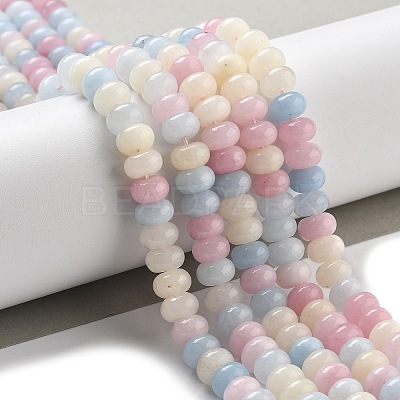 Natural White Jade Beads Strands G-E507-01N-1