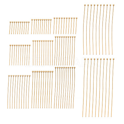 304 Stainless Steel Head Pins STAS-T065-20G-1