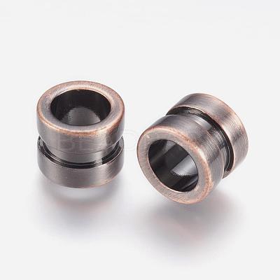 304 Stainless Steel Beads STAS-F123-02R-1