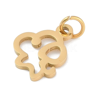 304 Stainless Steel Pendants STAS-L279-001G-01-1