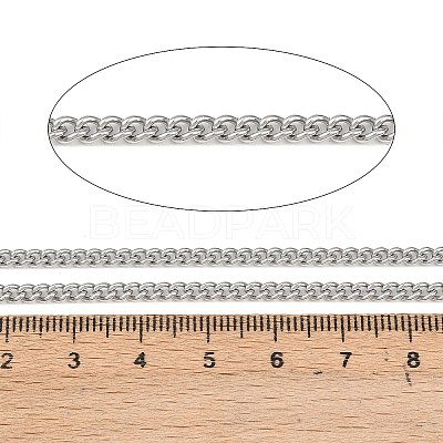 Tarnish Resistant 304 Stainless Steel Curb Chains CHS-R008-05-50m-1