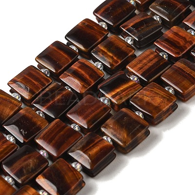 Natural Red Tiger Eye Beads Strands G-L596-A01-A01-1