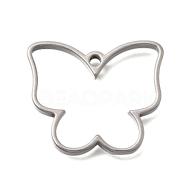 304 Stainless Steel Hollow Pendants STAS-D381-02D-P-1