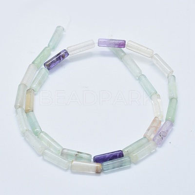 Natural Fluorite Beads Strands G-F631-D17-1