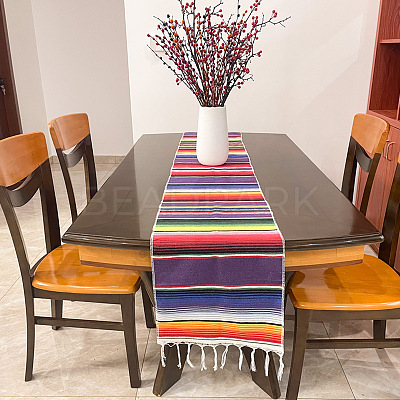 Rainbow Cotton Table Runners GUQI-PW0001-212B-05-1