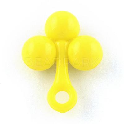 Opaque Acrylic Pendants SACR-Q165-C17-1