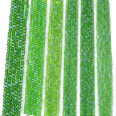Electroplate Glass Beads Strands EGLA-A044-T4mm-L11-1