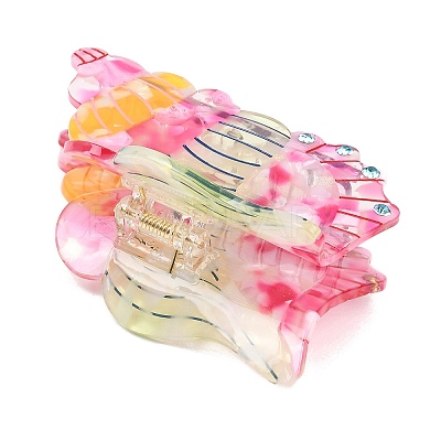 Cellulose Acetate(Resin) Claw Hair Clips PHAR-A014-02C-1